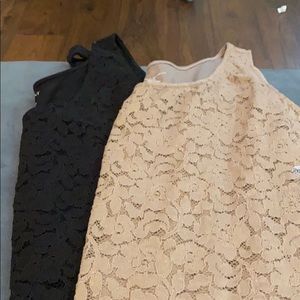 Lane Bryant Lace Tank Tops